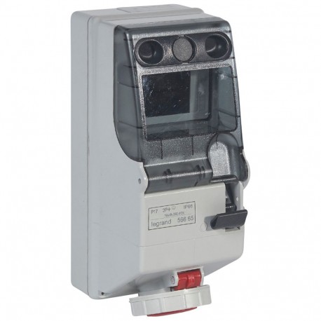 056665 LEGRAND Гребень. ENCL. 3Р+Т 400В 16А КЛАСС ЗАЩИТЫ IP66
