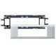 011206 LEGRAND DLP ALU-SUPPORTO MOSAICO 6M T65