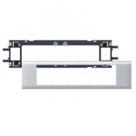 011208 LEGRAND DLP ALU-ADATTARE MOSAICO 8M T65