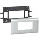 011214 LEGRAND DLP ALU-SUPPORT MOSAIC 4M T85