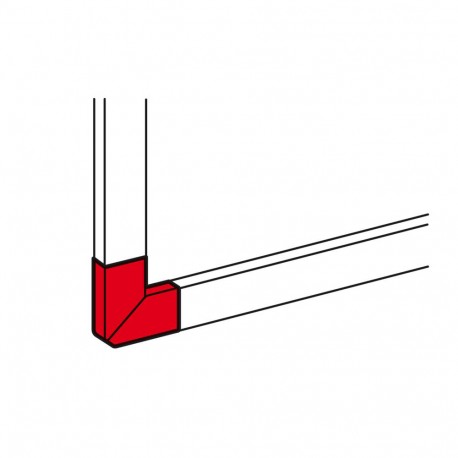 011243 LEGRAND DLP ALU-ANG PLA 50X105
