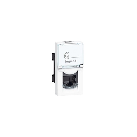 076552 LEGRAND МО-ОСНОВАНИЕ RJ45 C5E ФТП 1М БЛ