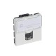 076554 LEGRAND MO-BASE RJ45 C5E UTP 2M BL