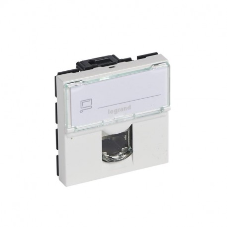 076554 LEGRAND MO-BASE RJ45 C5E UTP 2M BL