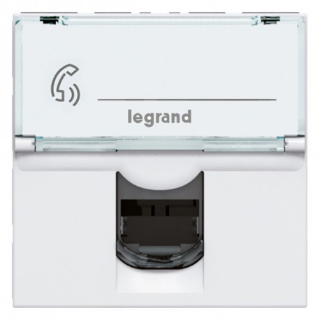 076555 LEGRAND МО-ОСНОВАНИЕ RJ45 C5E НА FTP 2М БЛ