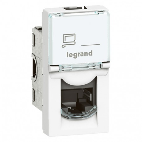 076563 LEGRAND МО-основание RJ45 С6 СТП 1М бл