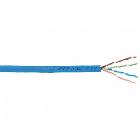 032758 LEGRAND LCS-CAT6 CÂBLE F/UTP PVC 500. Vendu en bobines de 500 m. Le prix unitaire est au mètre.