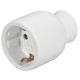 050189 LEGRAND 2P+T, PVC-BLANC