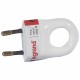 050312 LEGRAND PLUG, 2P BLANC