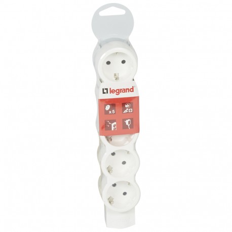 695014 LEGRAND B. MÚLT STD 5X2P+T-S/C S/INT