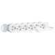 695016 LEGRAND B. MÚLT STD 6X2P+T 1,5M S/INT