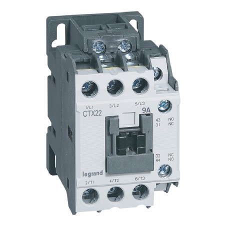 416086 LEGRAND СТХ 3Р 9А 1NO1NC 230В AC