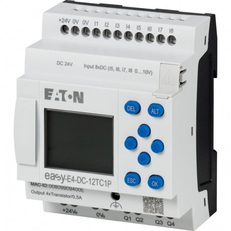 EASY-E4-DC-12TC1P 197506 Y7-197506 EATON ELECTRIC EASY-E4-DC-12TC1P