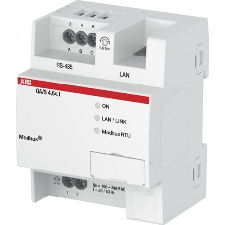2CDG110229R0011 ABB EQMatic Modbus 64 cont. Controle de qualidade / S4.64.1