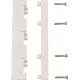 2CPX044010R9999 ABB ZX146 Soporte de barras 60 mm, 3 polos