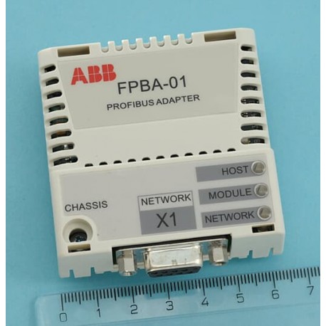68469325 FPBA-01 ABB Módulo adaptador bus campo ACS480 y ACS580. Protocolo PROFIBUS DP