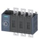 3KD4434-0PE10-0 SIEMENS SWITCH-DISCONNECTOR 500A, FRAME SIZE 3, 3-POLE LATERAL DRIVE LEFT BASIC UNIT WITHOUT..