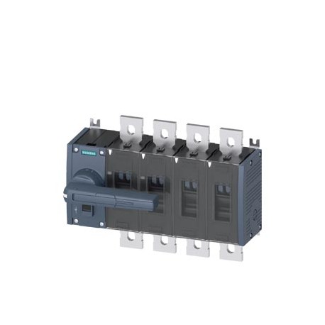 3KD5042-0QE10-0 SIEMENS SWITCH-DISCONNECTOR 1000A, FRAME SIZE 4, 4-POLE FRONT OPERATING LEFT COMPLETE ASSEMB..