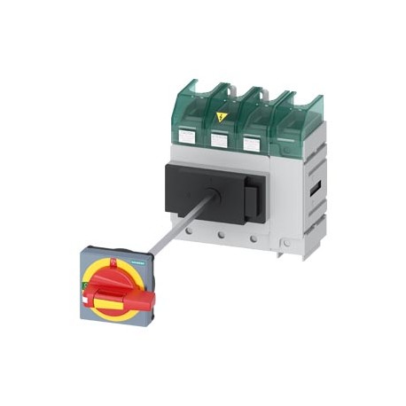 3LD5610-0TL13 SIEMENS SENTRON, Molded case switch 3LD5 UL, Emergency switching-off, 4-pole, certified accord..