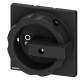 3LD9284-1G SIEMENS commande rotative, manette de commande noir, pour coffret en matière isolante, pour 63-12..