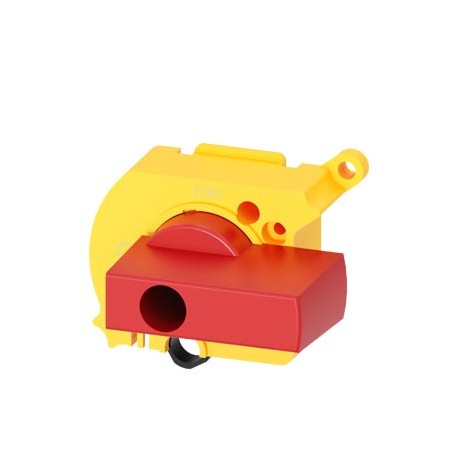 3LD9287-3C SIEMENS poignée supplémentaire pour commande rotative de porte, rouge/jaune, 30A à 60A accessoire..