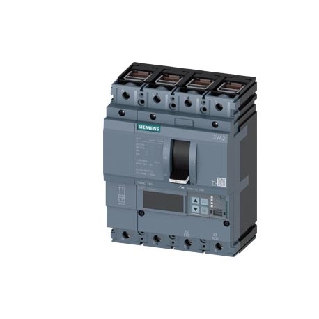 3VA2110-0KQ46-0AA0 SIEMENS SENTRON. Interruptor automático 3VA2 IEC Frame 160 clase de poder de corte E Icu ..