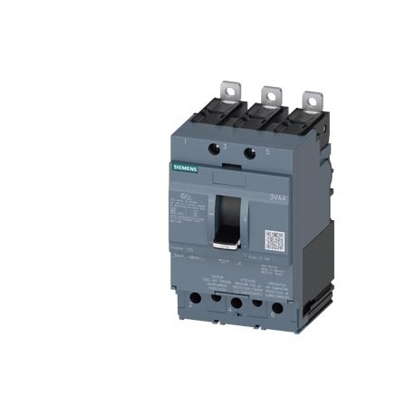3VA4110-1BB34-0AA0 SIEMENS SENTRON. Interruptor caja moldeada 3VA4 UL tamaño 125 Poder de corte máx. en cort..