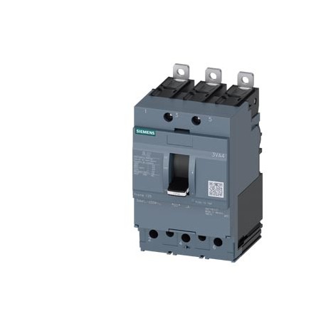 3VA4130-6ED34-3AA0 SIEMENS Interruptor automático 3VA4 UL tamaño 125 Clase de poder de corte H 65 kA @ 480 V..