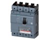 3VA6460-0HM41-0AA0 SIEMENS circuit breaker 3VA6 UL frame 600 breaking capacity class E 200 kA @ 480 V 4-pole..