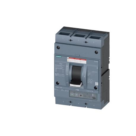 3VA6560-7HL32-2AA0 SIEMENS Circuit breaker 3VA6 UL Frame 800 breaking capacity class C 100kA @ 480 V 3-pole,..