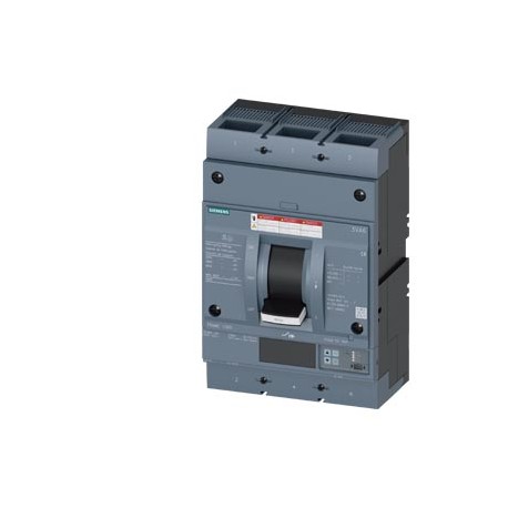 3VA6560-7KQ32-2AA0 SIEMENS Circuit breaker 3VA6 UL Frame 800 breaking capacity class C 100kA @ 480 V 3-pole,..