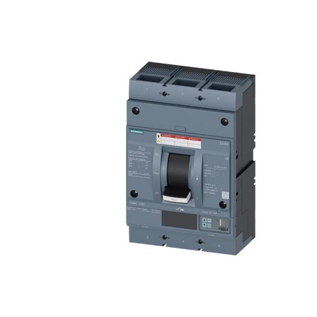 3VA6560-7KT32-2AA0 SIEMENS Circuit breaker 3VA6 UL Frame 800 breaking capacity class C 100kA @ 480 V 3-pole,..