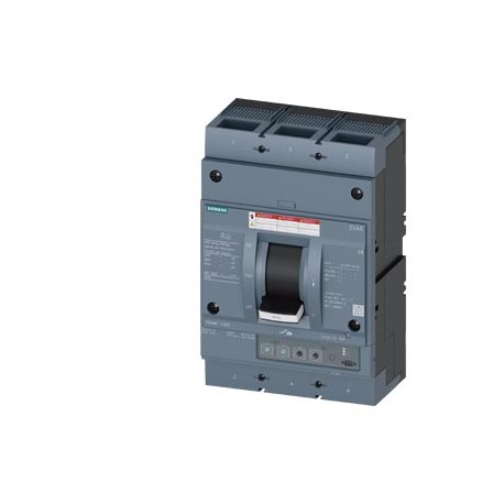 3VA6580-7HM32-2AA0 SIEMENS Circuit breaker 3VA6 UL Frame 800 breaking capacity class C 100kA @ 480 V 3-pole,..