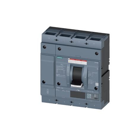 3VA6580-7KL42-2AA0 SIEMENS Circuit breaker 3VA6 UL Frame 800 breaking capacity class C 100kA @ 480 V 4-pole,..