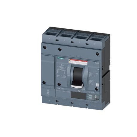 3VA6610-5KL42-0AA0 SIEMENS circuit breaker 3VA6 UL frame 1000 breaking capacity class M 35kA @ 480 V 4-pole,..