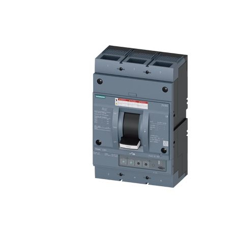 3VA6610-7HM32-0AA0 SIEMENS circuit breaker 3VA6 UL frame 1000 breaking capacity class C 100kA @ 480 V 3-pole..