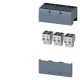 3VA9603-0JJ43 SIEMENS WIRE CONNECTOR 4 CABLES 3 PCS. ACCESSORY FOR: 3VA15/25 1000