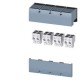 3VA9604-0JC43 SIEMENS WIRE CONNECTOR 4 CABLES WITH CONTROL WIRE TAP 4 PCS. ACCESSORY FOR: 3VA15/25 1000