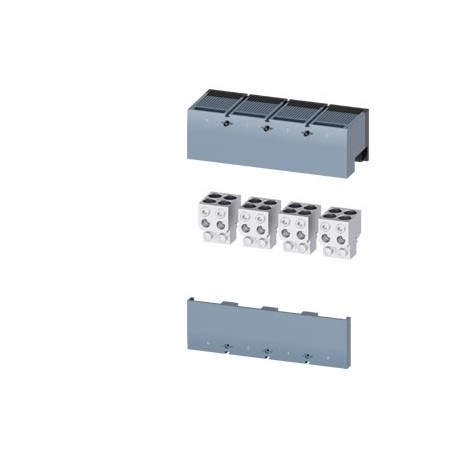 3VA9604-0JJ43 SIEMENS WIRE CONNECTOR 4 CABLES 4 PCS. ACCESSORY FOR: 3VA15/25 1000
