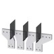 3VA9604-0QC00 SIEMENS FRONT BUS CONNECTORS OFFSET 4 PCS. ACCESSORY FOR: 3VA15/25 1000