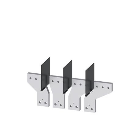 3VA9604-0QC00 SIEMENS FRONT BUS CONNECTORS OFFSET 4 PCS. ACCESSORY FOR: 3VA15/25 1000