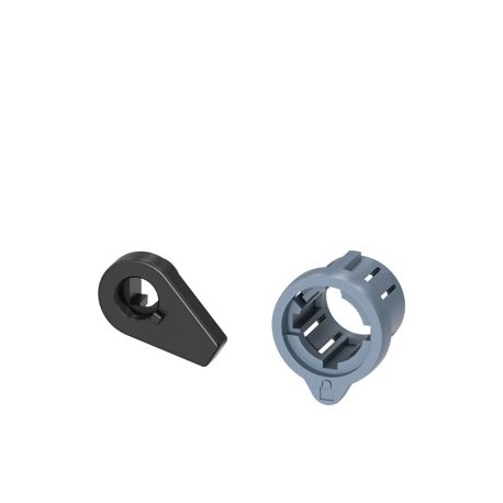 3VA9670-0LF20 SIEMENS Adaptateur de serrure à cylindre pour commande rotative frontale 3VA9677-0EK.. et comm..