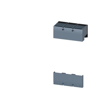 3VA9671-0WE30 SIEMENS cache-bornes moyen 3 pôles, 1 pièce accessoires pour : 3VA55/3VA65/3VA66