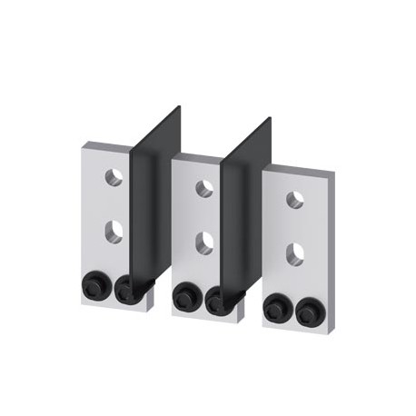 3VA9673-0QB00 SIEMENS allongement des connexions en face avant, 3 pièces accessoires pour : 3VA55/3VA65/3VA66