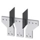 3VA9673-0QC00 SIEMENS élargissement des connexions en face avant, 3 pièces accessoires pour : 3VA55/3VA65/3V..