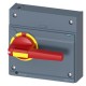 3VA9677-0EK15 SIEMENS Commande rotative frontale coupure d'urgence CEI IP30/40 Accessoires pour : 3VA55/3VA6..