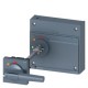 3VA9677-0FK21 SIEMENS mando giratorio para montaje en puerta estándar IEC IP65 con enclavamiento de puerta a..