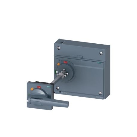 3VA9677-0FK21 SIEMENS Door mounted rotary operator standard IEC IP65 with door interlocking accessory for: 3..