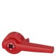 3VA9677-0GC05 SIEMENS supplementary handle for door mounted rotary operator EMERGENCY-OFF accessory for: 3VA..