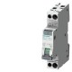 5SV1316-7GV10 SIEMENS 5SV1 FI/LS type A 30mA C10 6kA 1+N 1TE, emballage en gros 12 pièces